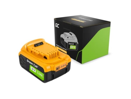 Green Cell 18V 5Ah Batteri for DeWalt XR DCB184 - Erstatningsbatteri til Elektroverktøy Green Cell 18V 5Ah Batteri for DeWalt XR DCB184 - Erstatningsbatteri til Elektroverktøy