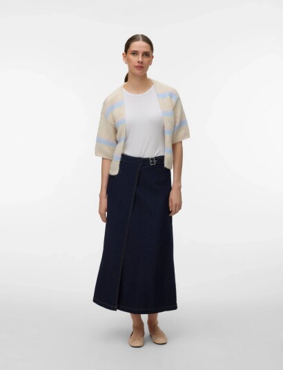 Vero Moda Vmmaybe 2/4 Open Cardigan Noos   Multi/patterned   XS