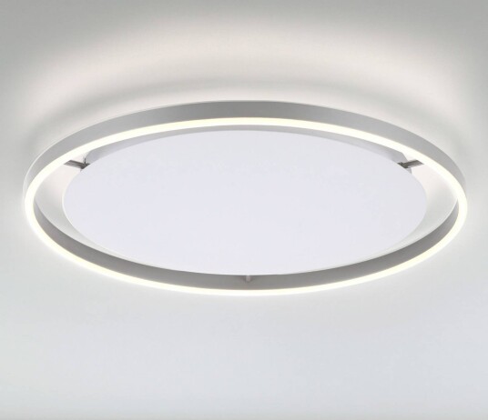 JUST LIGHT. GmbH LED-taklampe Ritus, dimbar, Aluminium / grå / sink, Stue / spisestue, Aluminium, Moderne JUST LIGHT. GmbH LED-taklampe Ritus, dimbar, Aluminium / grå / sink, Stue / spisestue, Aluminium, Moderne