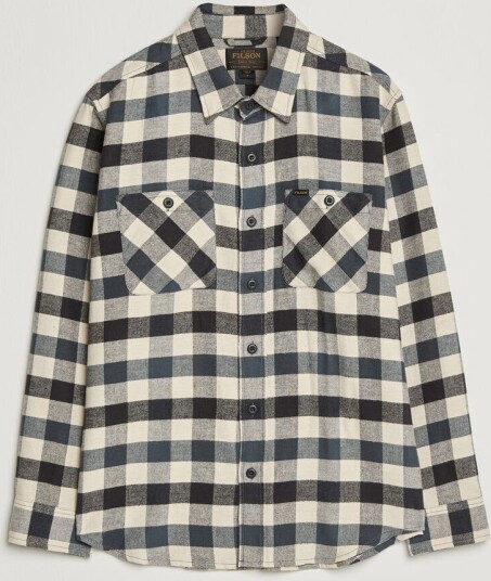 Filson The Rangeland Flannel Shirt Charcoal