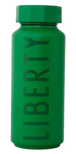 Design Letters - To Go termoflaske 0,5L mørk grønn