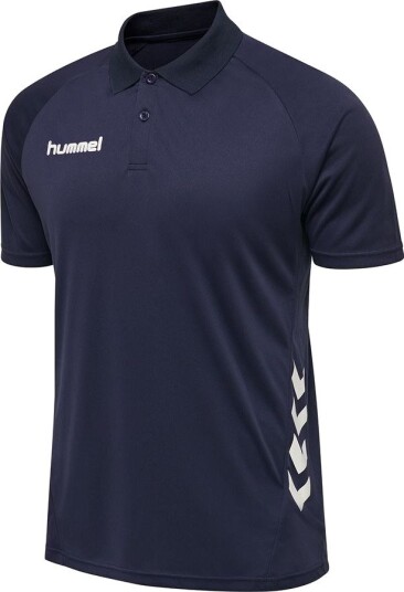 Hummel Promo Polo   Navy Barn størrelse 164 cm