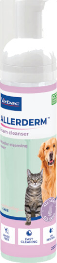 Virbac Allerderm Foam Cleanser 200 ml Virbac Allerderm Foam Cleanser 200 ml