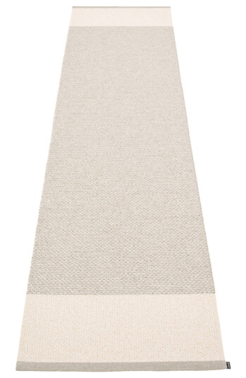 Pappelina Edit matte lin vanilje stone metallic 70x300 cm