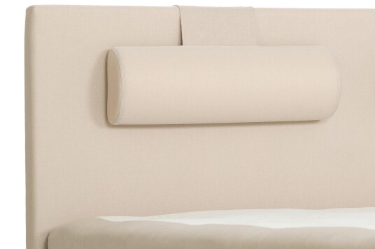 Glatt Sengegavl Olivia 120 cm Beige