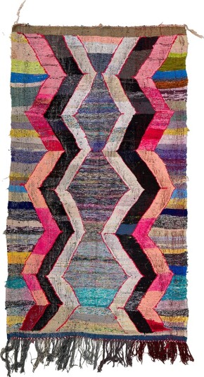 Marokkansk Boucherouite teppe 150 x 260 cm Størrelse: 150 x 260 cm