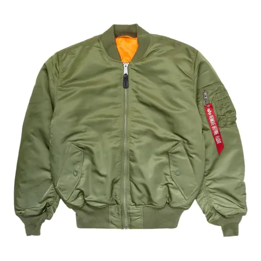 Alpha Industries Herre Jakker Grønn XL, Alpha Industries Herre Jakker Grønn XL,