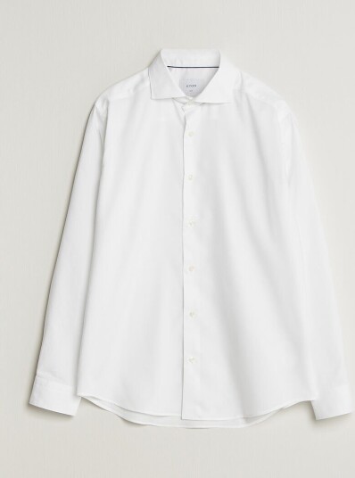 Eton Casual Fit Signature Oxford Shirt White Eton Casual Fit Signature Oxford Shirt White