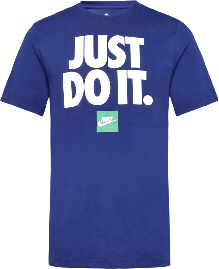 Nike M Nsw Tee Fran Jdi Verbiage Blue S