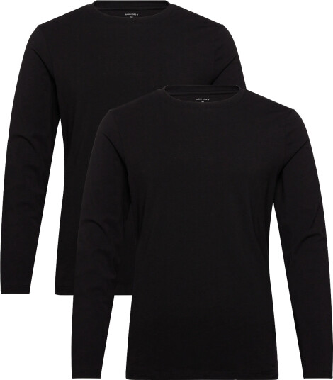 Björn Borg Core Slim Long Sleeve T Shirt 2P Navy M Björn Borg Core Slim Long Sleeve T Shirt 2P Navy M