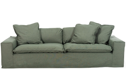 Soffadirekt DOVER Grand Deluxe 4 seters sofa Grønn