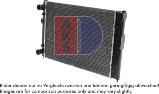 AKS DASIS 040390N Radiator motorkjøling