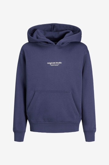 Jack & Jones Junior Hettegenser jorVesterbro Sweat Hood Blå
