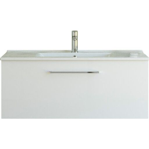 Dansani Mido+ møbelpakke 101x45,5 cm hvit høyglans Dansani Mido+ møbelpakke 101x45,5 cm hvit høyglans