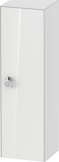 Duravit White Tulip Halvhøyskap 40x36x132 cm Hvit Høyglans