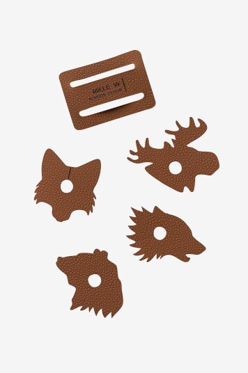 MiLLE W NORDISK DESIGN Vinglass Charms Nordisk Brun MiLLE W NORDISK DESIGN Vinglass Charms Nordisk Brun