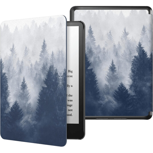 MoKo smartdeksel for Amazon Kindle Paperwhite5 premium lett 6.8-toms - Gray Forest