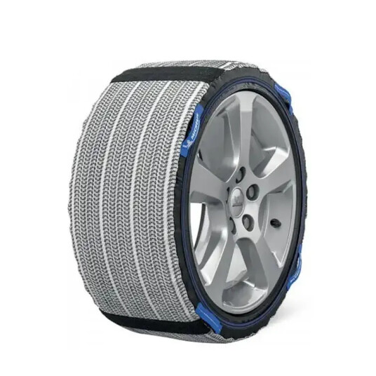 Michelin Snøsokker Sos Grip Evolution Str 5 195/65-16, 195/80-14, 205/55-17, 205/65-16, 205/70-15, 215/50-18, 215/55-17, 215/60-16, 215/65-15, 225/40-19, 225/45-18, 225/50-17, 235/40-19, 235/45-18, 235/50-17, 235/55-16