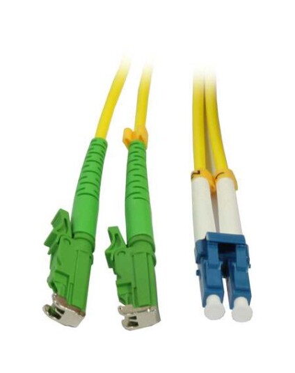 Synergy Fiberkabel Duplex E2000-APC/LC OS2 2m