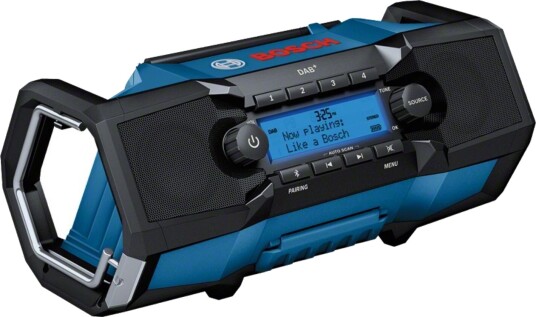 Bosch GPB 18V-2 SC Byggeradio DAB+/Bluetooth med IP54