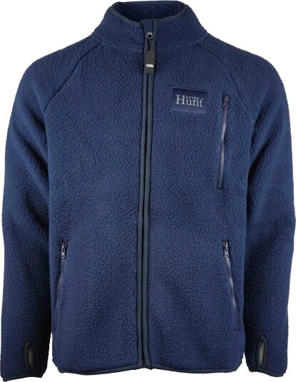 Avignon Unisex AFTER Hunt Fleece Jacket Dark Blue M
