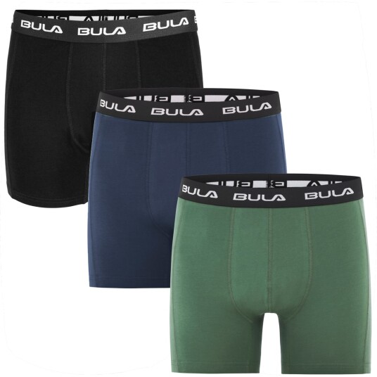 Bula Frame 3pk Boxers Ivy/black/navy XL