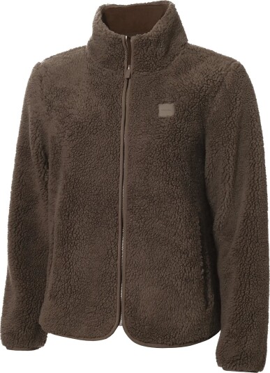 Calvin Klein Golf Eira Bonded Fleece Jacket Brown M