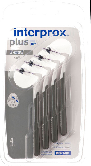 Interprox Plus Space Brushes X Maxi 0,94 mm GRÅ Interprox Plus Space Brushes X Maxi 0,94 mm GRÅ