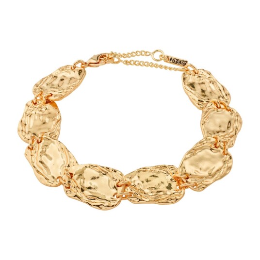 PILGRIM Shift Bracelet Gold Plated Guld One Size PILGRIM Shift Bracelet Gold Plated Guld One Size