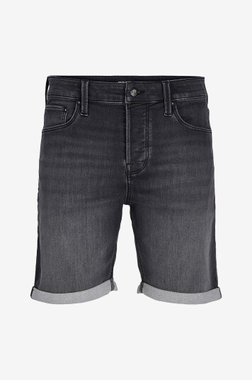 Jack & Jones Plus Jeans shorts jjiRick jjIcon I.K. Shorts GE 062 S Svart