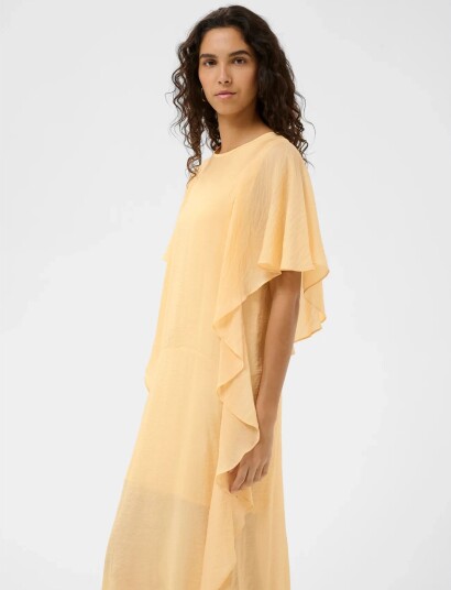 InWear Lylaiw Fest Midi Dress Yellow 36