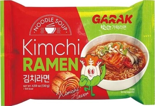 GARAK Kimchi Ramen 130 gram (Korea Import) SALG! ALT 30-70% 9015654