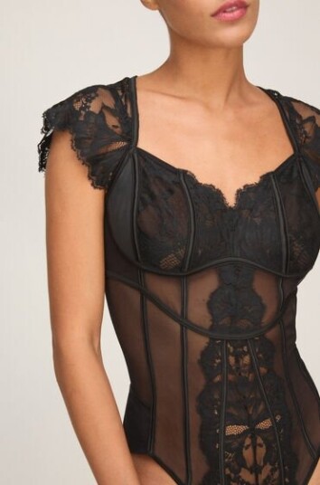 Hunkemöller Body Zoe Svart