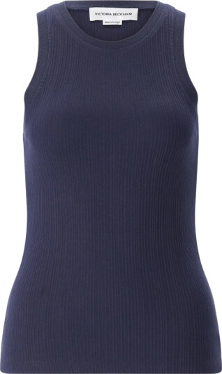 Victoria Beckham Dame Topper Blå S,