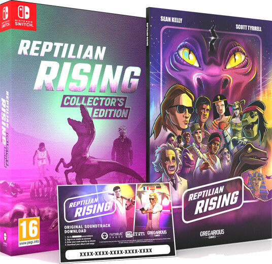 Reptilian Rising Collector's Edition Nintendo Switch Spill