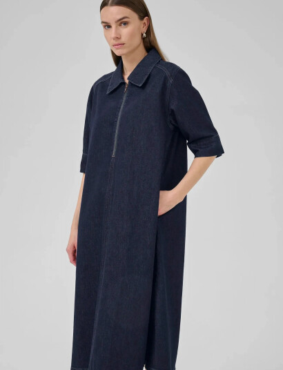 My Essential Wardrobe Malomw 143 Long Dress - Blue - 40