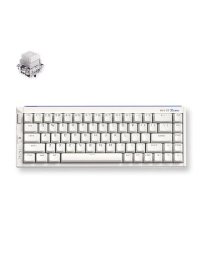 MCHOSE Ace 68 Turbo Nova White Uten numpad Engelsk USA Hvit MCHOSE Ace 68 Turbo Nova White Uten numpad Engelsk USA Hvit