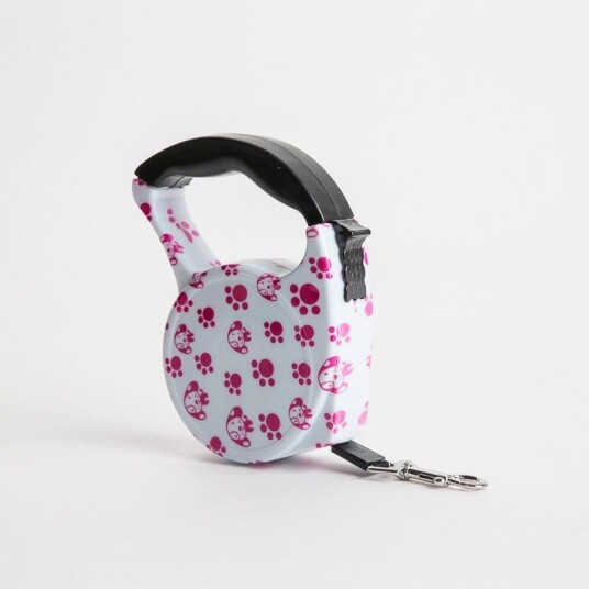 Flexibånd 5M Bånd Inntil 15Kg -Hvit/Rosa