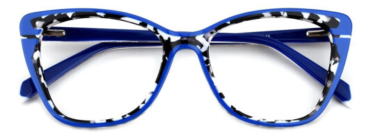 Briller Granadilla fra eo Selection Blå Acetate cateye Medium