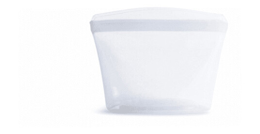 Stasher Bowl Silikonpose stående 1 Cup 0,24l Klar