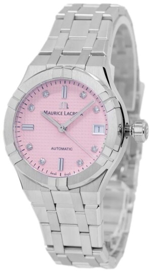 Maurice Lacroix Dameklokke AI6006 SS00F 550 E Aikon Rosa/Stål Ø35 mm