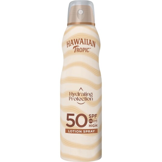Hawaiian Tropic Hydrating Protection Solkrem Spray SPF 50 220 ml Hawaiian Tropic Hydrating Protection Solkrem Spray SPF 50 220 ml