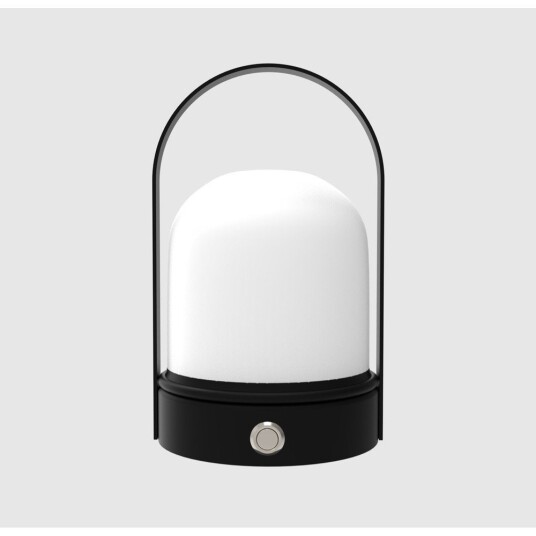 Oppladbar LED bordlampe Innendørs/utendørs Svart dimbar IP54 utendørs : Kulør Varm Oppladbar LED bordlampe Innendørs/utendørs Svart dimbar IP54 utendørs : Kulør Varm