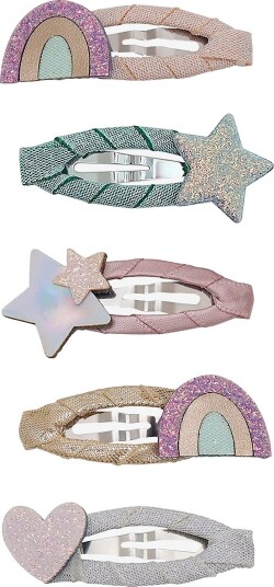 Mimi & Lula 5 Clic Clacs Mini Rainbow MULTI One Size