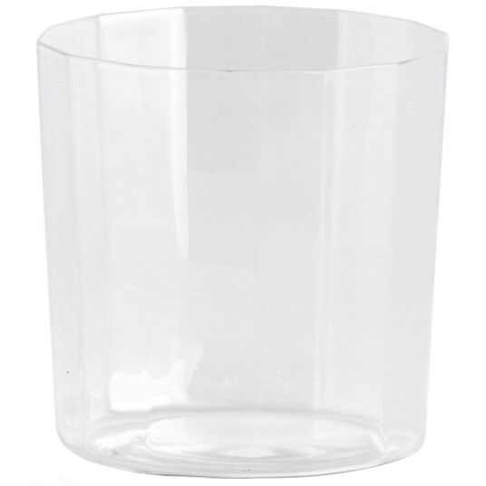 Hay Vinklet glass 4 stk brede klare Hay Vinklet glass 4 stk brede klare