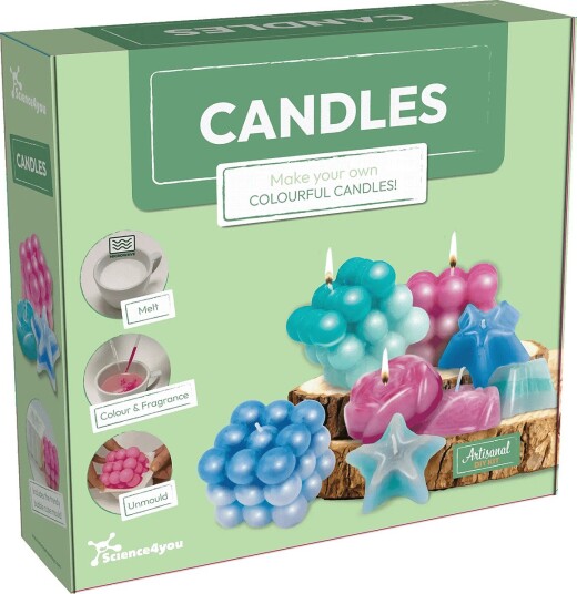 Science4You Artesanal Candles Multi Coloured One Size