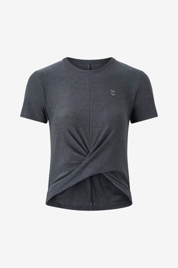Hummel Treningstopp hmlYoga Wrap W S/S Blå
