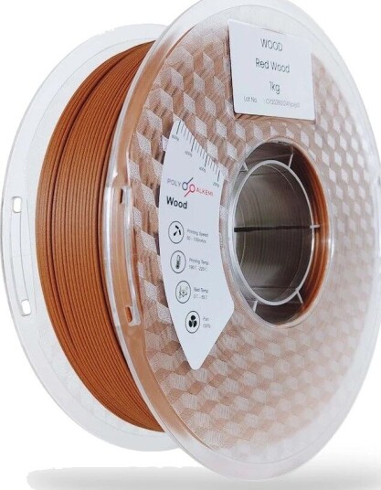 Polyalkemi PLA Wood Red Wood