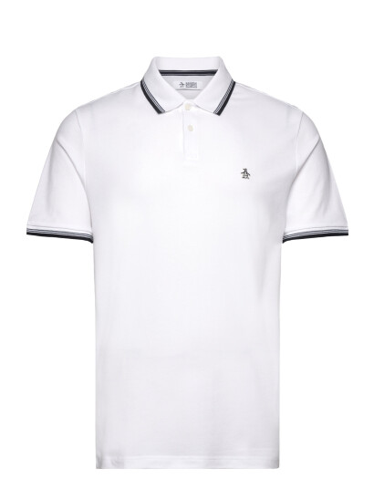 Original Penguin Tipped Polo Tncl Piq   White   S