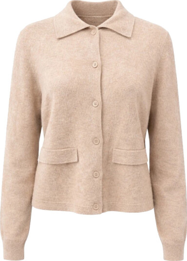 Amuse Dame Strikkevarer Beige XL,